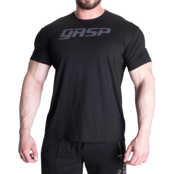 Gasp Legacy Gym Tee, , Svart