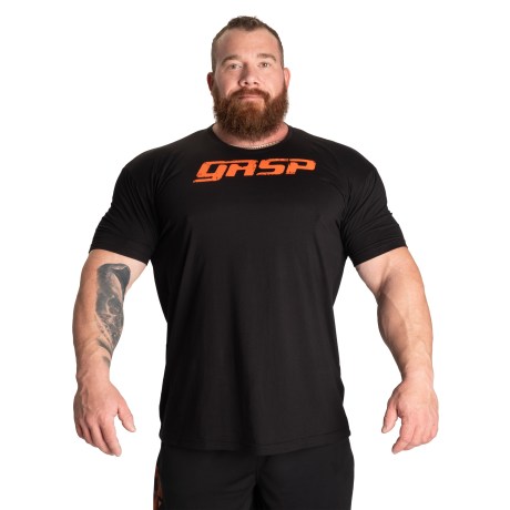 Miniatyrbild Gasp Legacy Gym Tee, L, Black/flame
