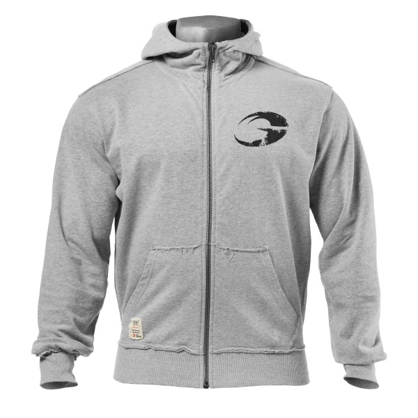 GASP Original Hoodie, L, Grey Melange