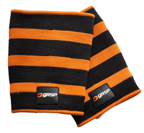 Miniatyrbild Gasp Power Elbow Sleeves, M, Black/flame