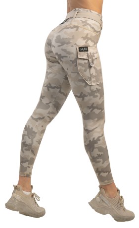 Miniatyrbild Gavelo Cargo Leggings, XS, Sand Camo