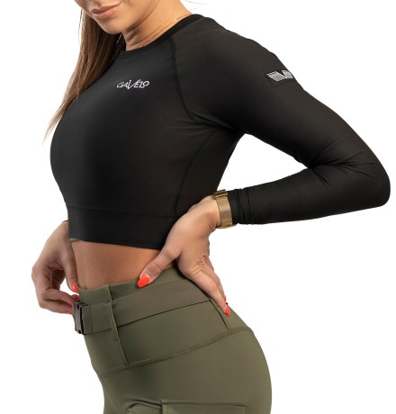 Miniatyrbild Gavelo Cropped Longsleeve, S, Svart