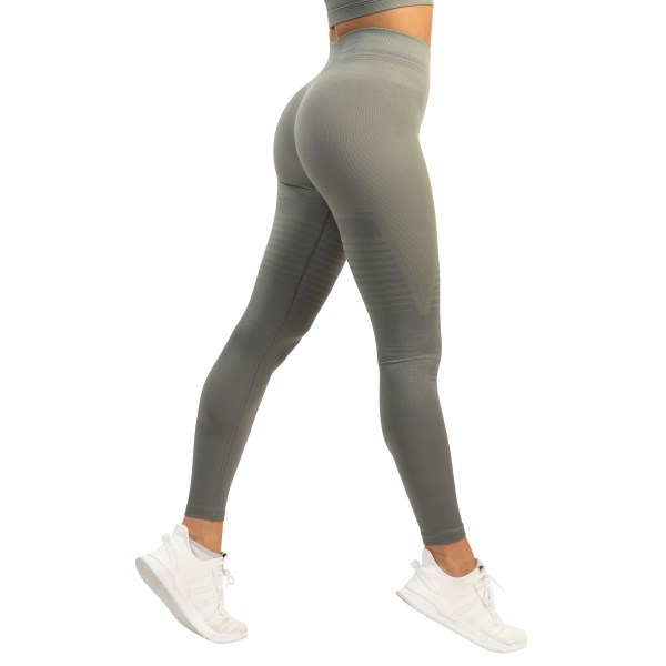 Gavelo Pulse Seamless Tights, , Nude Olive Grey