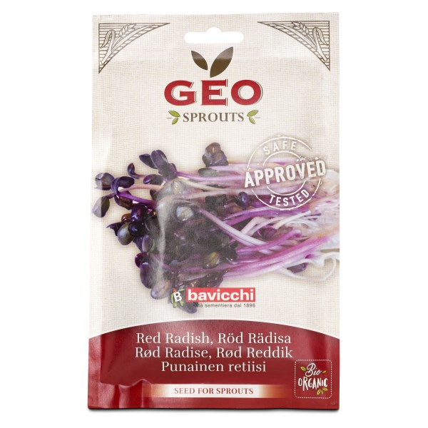 GEO Röda Rädisfrön EKO 11 g