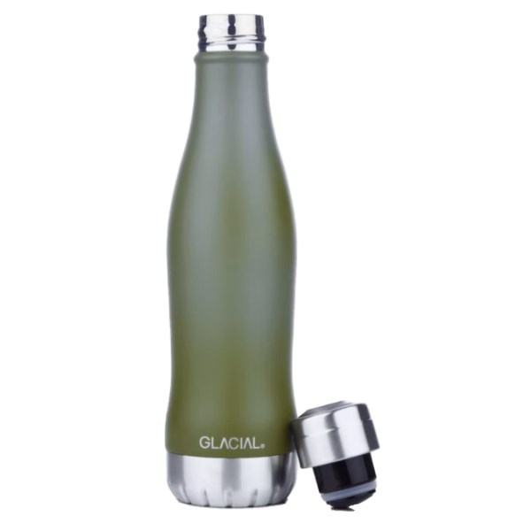 GLACIAL Bottle 400 ml 400 ml Matte Green