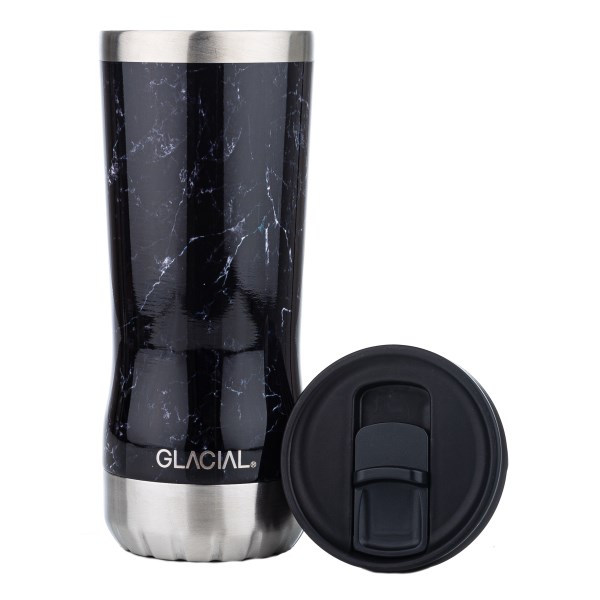 GLACIAL Tumbler 350 ml Black Marble