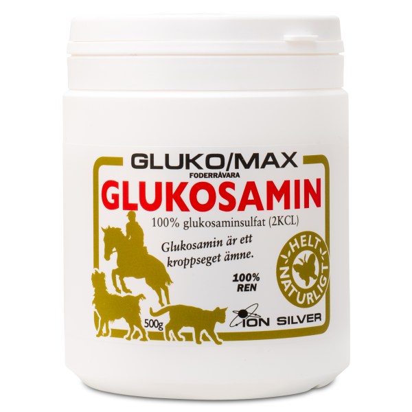 Glukomax glukosamin, 500 g | Hälsa - För Husdjur | Gymkraft