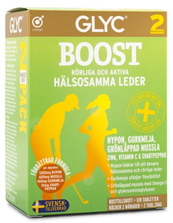 Miniatyrbild Glyc Boost, 60 tabl