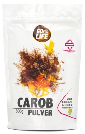 Miniatyrbild Go for Life Carobpulver EKO, 300 g