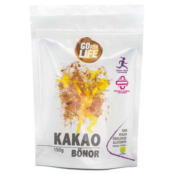 Go for Life Ekologiska Kakaobönor 150 g