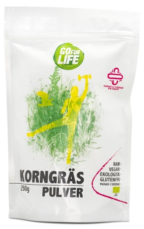 Miniatyrbild Go for Life Korngrspulver, 250 g