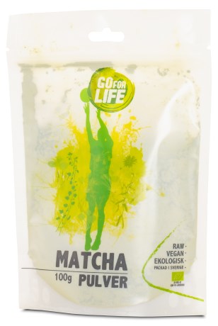 Miniatyrbild Go for Life Matcha Premium EKO, 100 g