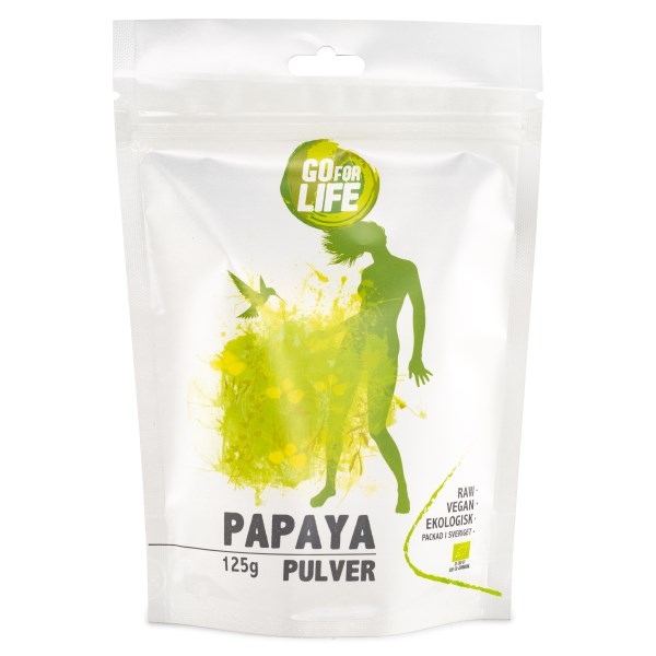 Go for Life Papayapulver EKO 125 g