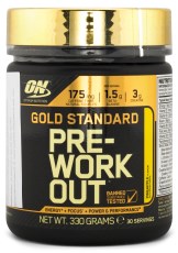 Miniatyrbild Gold Standard Pre-workout, Fruit punch, 330 g