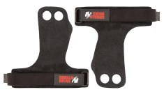 Gorilla Wear 2 Hole Leather Lifiting Grips