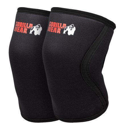 Miniatyrbild Gorilla Wear 5 mm Knee Sleeves, M, Black