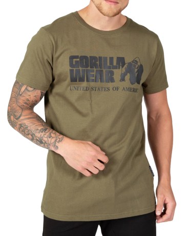Miniatyrbild Gorilla Wear Classic T-shirt, S, Army Green