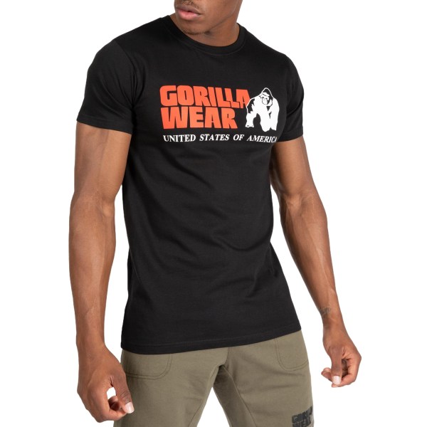 Gorilla Wear Classic T-shirt, XL, Black
