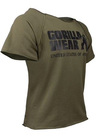 Miniatyrbild Gorilla Wear Classic Workout Top, S/M, Army Green