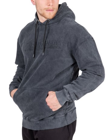 Miniatyrbild Gorilla Wear Crowley Oversized Hoodie, M, Washed grey