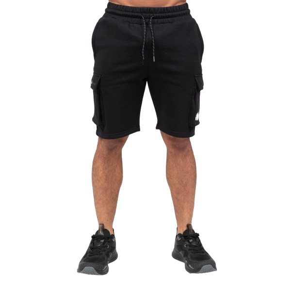 Gorilla Wear Hudson Cargo Sweat Shorts, , Black | Träningskläder - Träningsshorts | Gymkraft