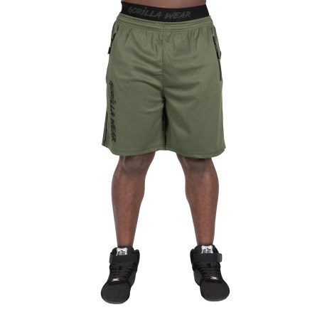 Miniatyrbild Gorilla Wear Mercury Mesh Shorts, 2XL/3XL, Army Green/Black