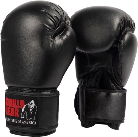Miniatyrbild Gorilla Wear Mosby Boxing Gloves, 14 oz, Black