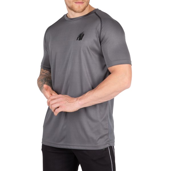 Gorilla Wear Preformance Tee, M, Grey