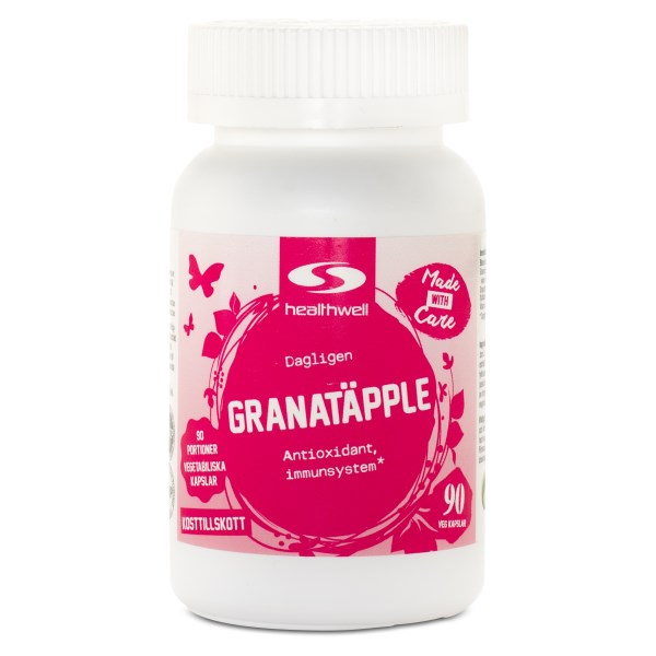 Healthwell Granatäpple Extrakt 90 kaps