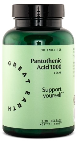 Miniatyrbild Great Earth Pantothenic Acid, 90 tabl