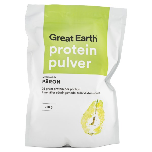 Great Earth Proteinpulver Päron 750 g