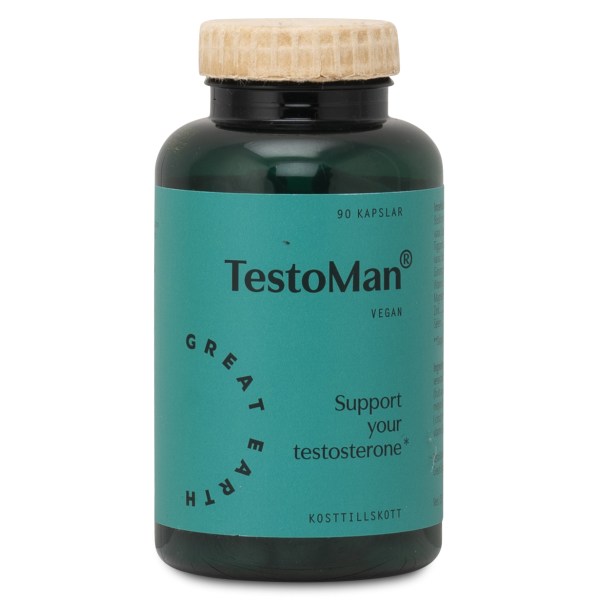Great Earth TestoMan, 90 kaps | Hälsa - Sex & Lust | Gymkraft