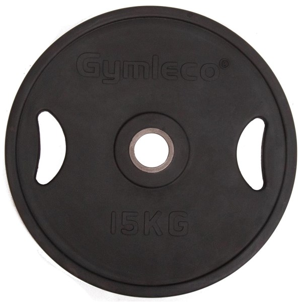 Gymleco Gummivikter med Handtag 1 st 15 kg