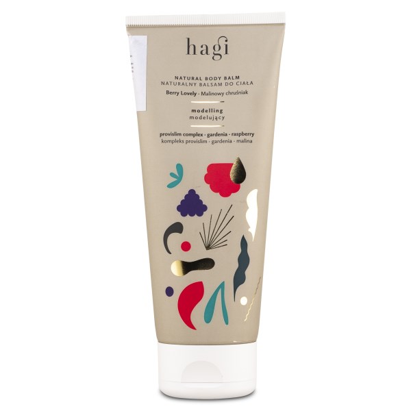 Hagi Natural Body Balm, 200 ml, Berry Lovely