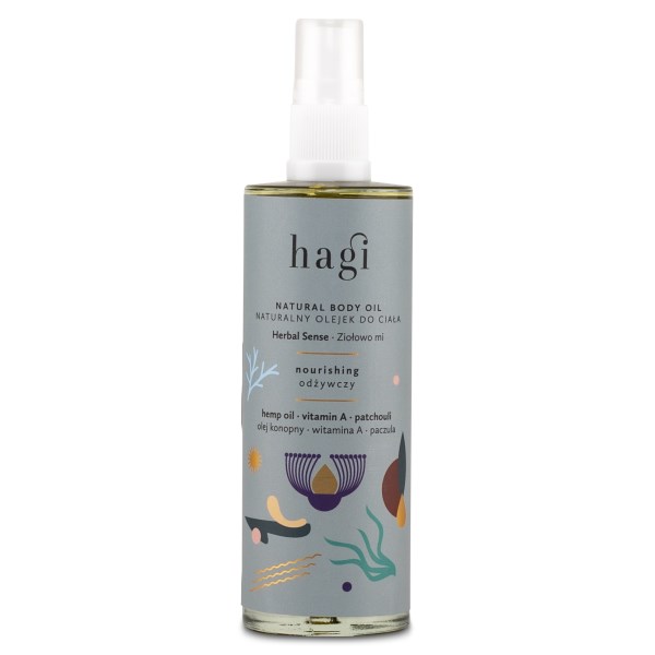 Hagi Natural Body Oil, 100 ml, Herbal Sense