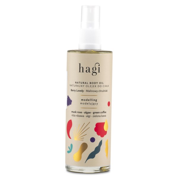 Hagi Natural Body Oil, 100 ml, Berry Lovely