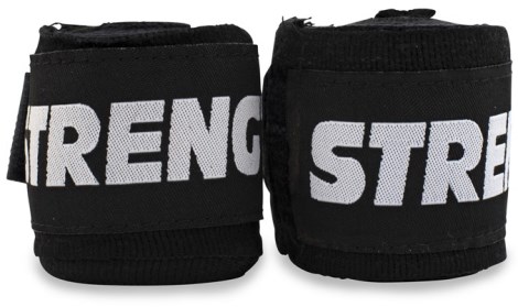 Miniatyrbild Strength Handledslindor fr tyngdlyftning, Black