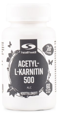 Miniatyrbild Healthwell Acetyl-L-karnitin, 60 kaps