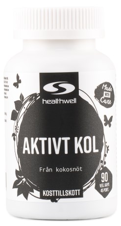 Miniatyrbild Healthwell Aktivt Kol, 270 kaps