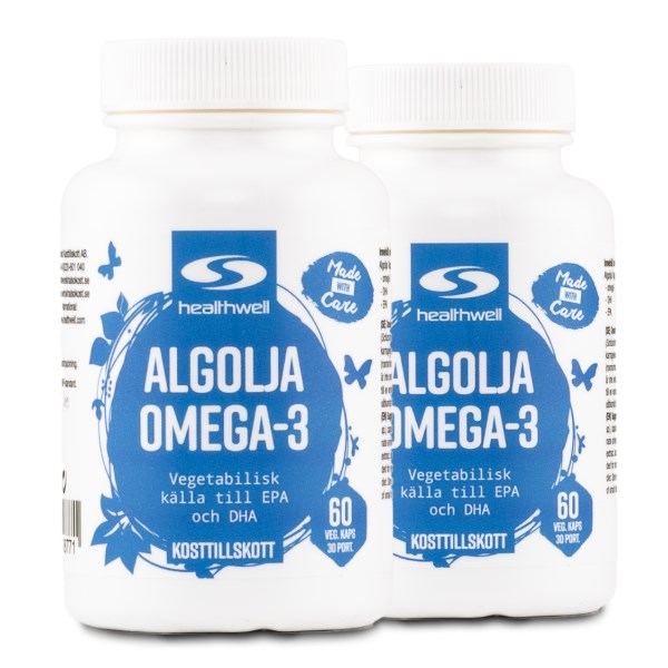 Healthwell Algolja Omega-3, 120 kaps