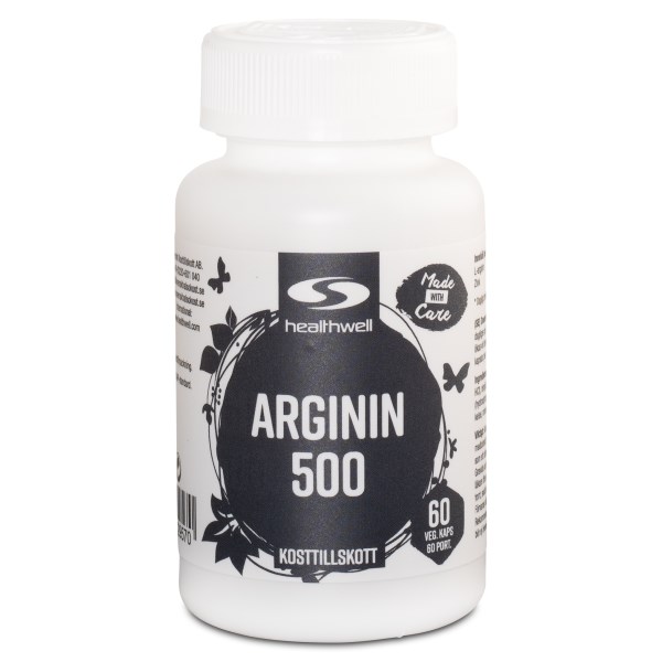 Healthwell Arginin 500 60 kaps