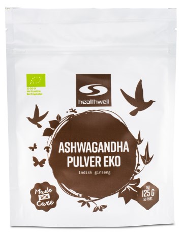 Miniatyrbild Healthwell Ashwagandha EKO, 125 g