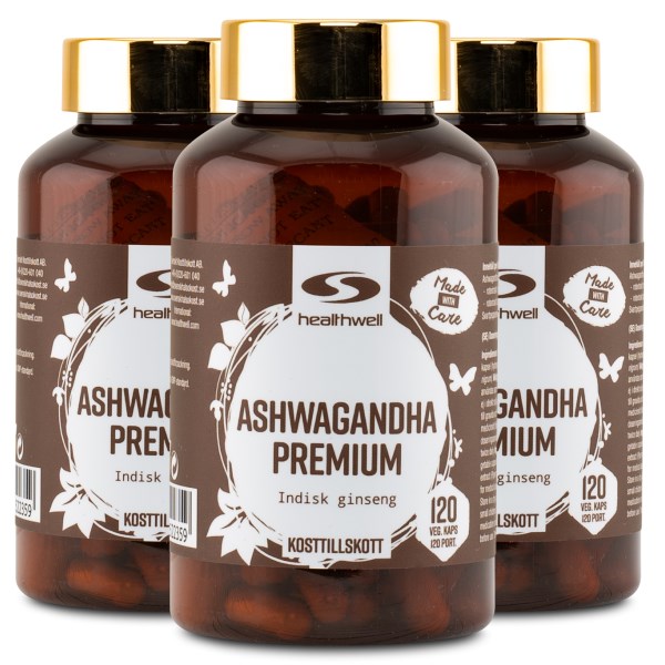 Healthwell Ashwagandha Premium, 360 kaps
