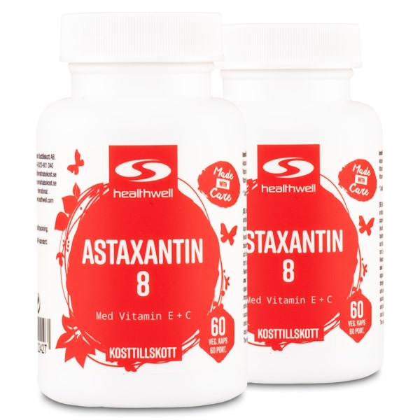 Healthwell Astaxantin 8, 120 kaps