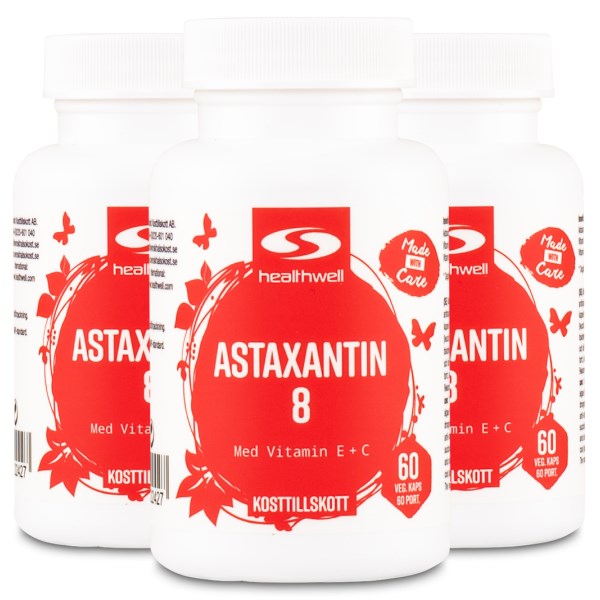 Healthwell Astaxantin 8, 180 kaps