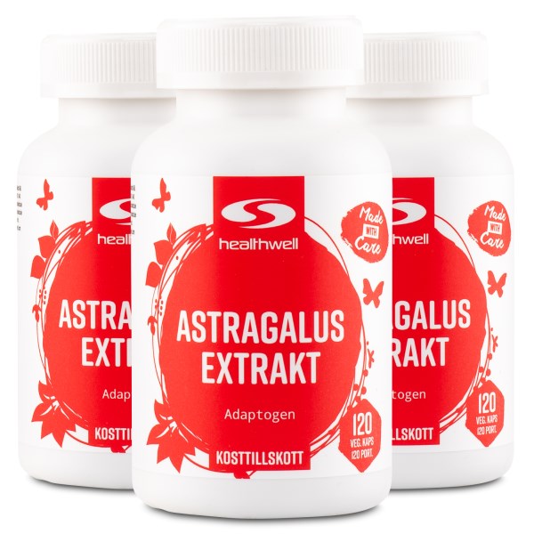 Healthwell Astragalus Extrakt, 360 kaps