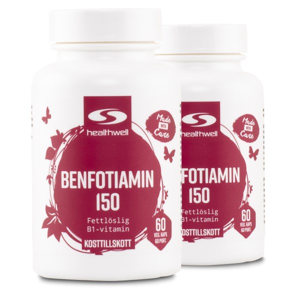 Healthwell Benfotiamin 150, 120 kaps