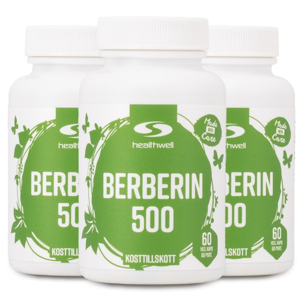Healthwell Berberin 500, 180 kaps