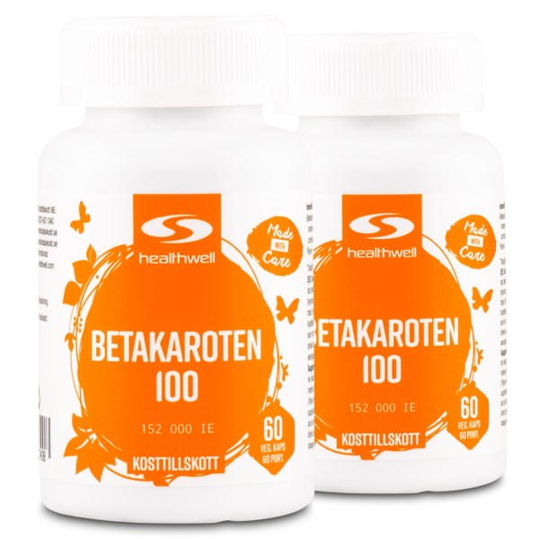 Healthwell Betakaroten 100, 120 kaps