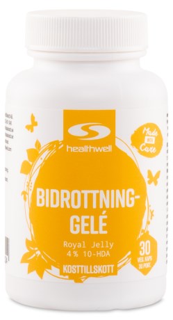 Miniatyrbild Healthwell Bidrottninggele, 30 kaps
